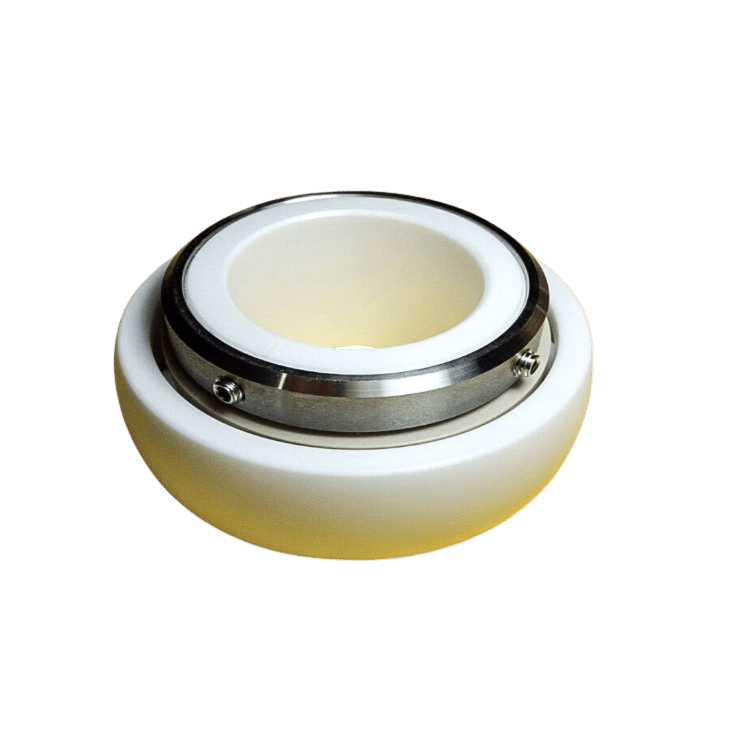 氧化鋯外球面球軸承內圈帶不銹鋼套